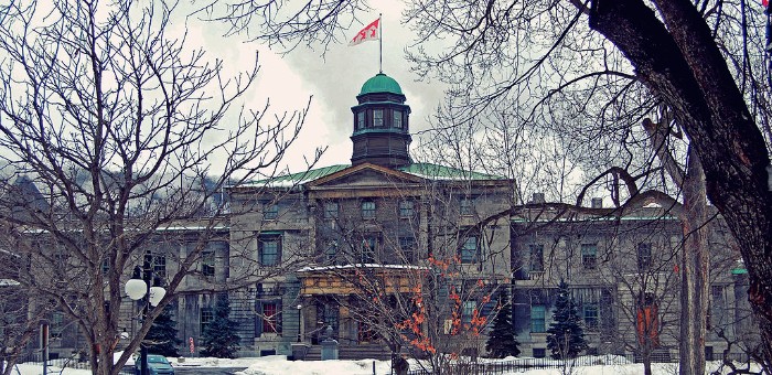 image of McGill University, which has many highly ranked PhD programs