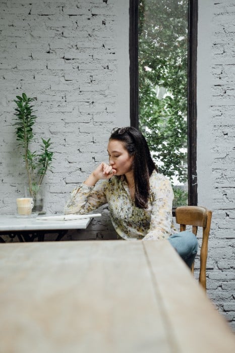 Wailisted MBA student thinking of next steps.