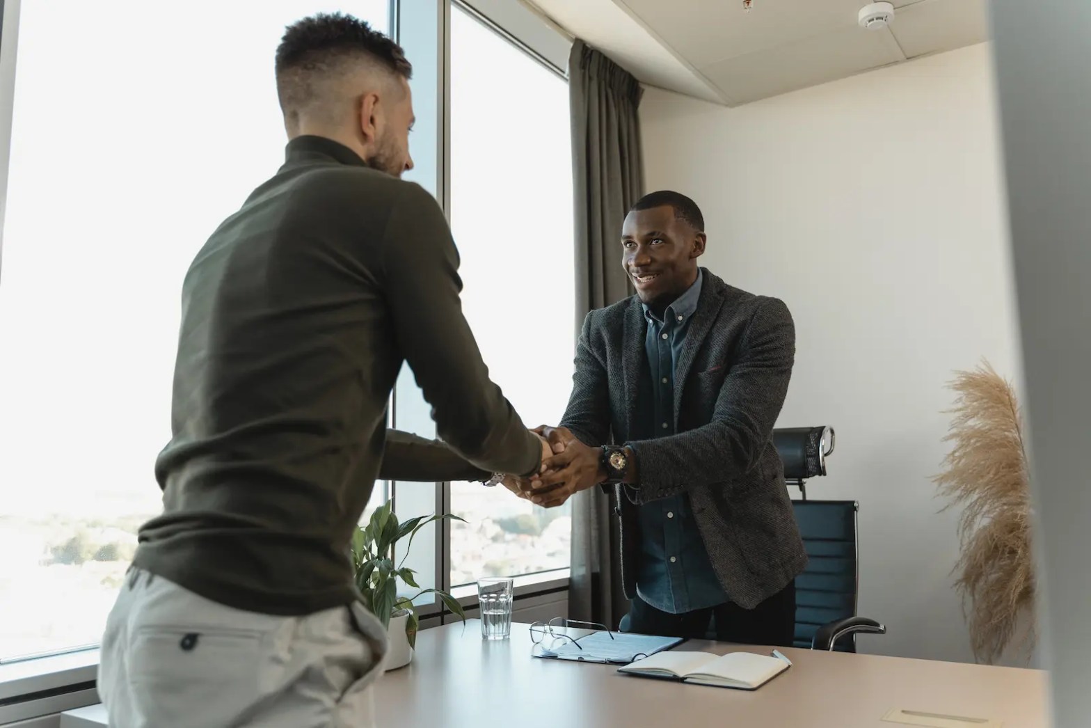 student and mba interviewers after questions