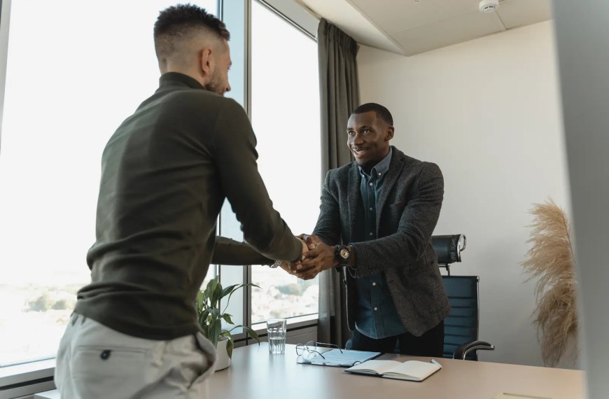 student and mba interviewers after questions