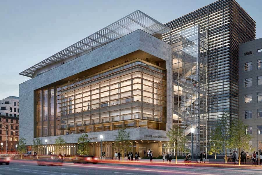 Johns Hopkins SAIS Campus at 555 Pennsylvania Avenue in Washington DC