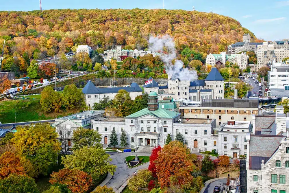 Canadian university campus representing PhD acceptance rates and doctoral admissions competitiveness in Canada