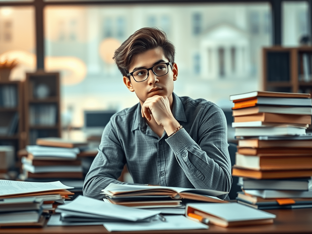 Student considering whether to pursue a PhD after undergrad, reviewing academic options and research paths