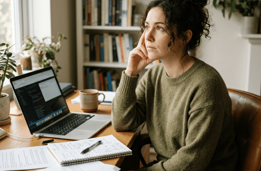 Student thinking about whether an MPH degree is worth it and evaluating career options