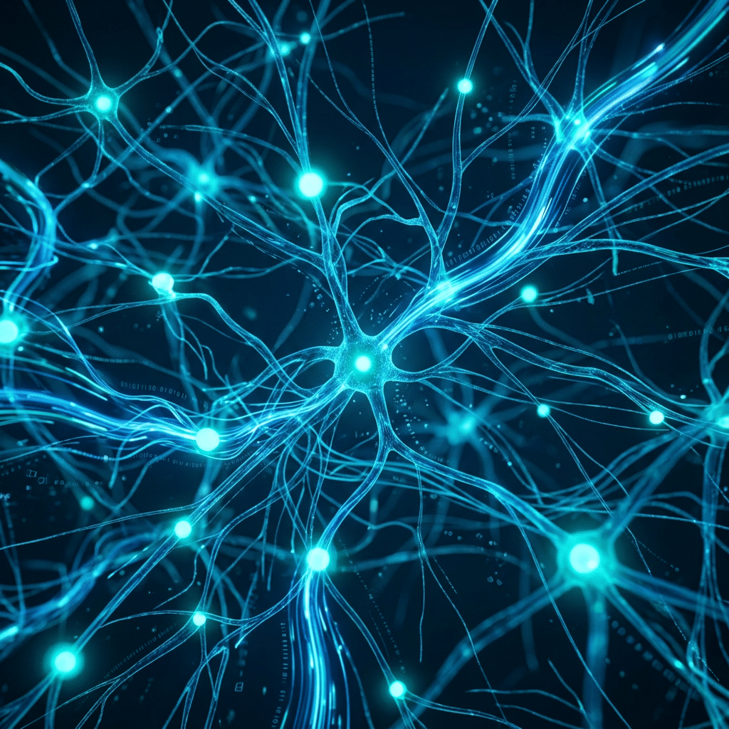 Is a master’s in data science worth it concept with AI neural network and data analytics visualization